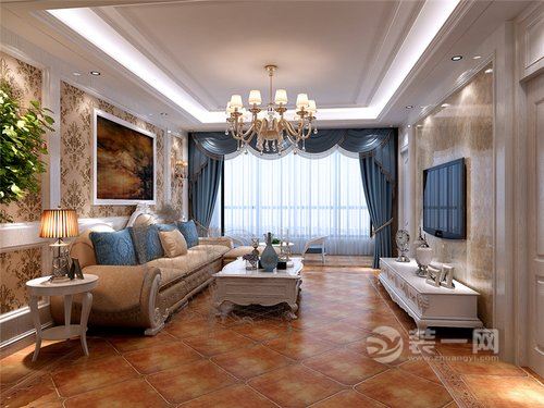 全包17万 南京爱涛尚书云邸117平米简欧装修