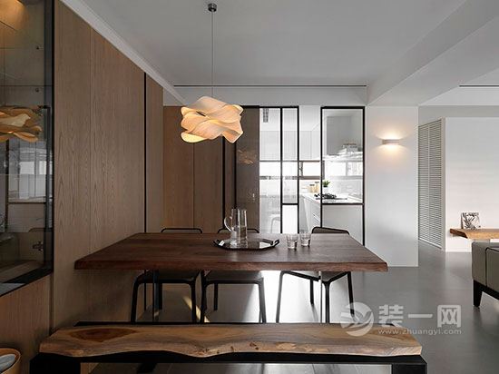 现代简约大户型三居室装修设计效果图