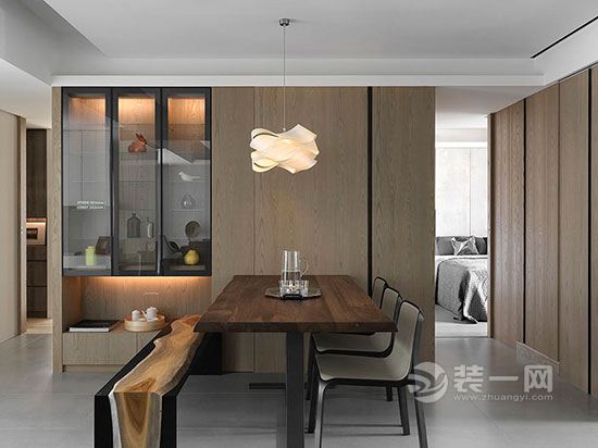 现代简约大户型三居室装修设计效果图