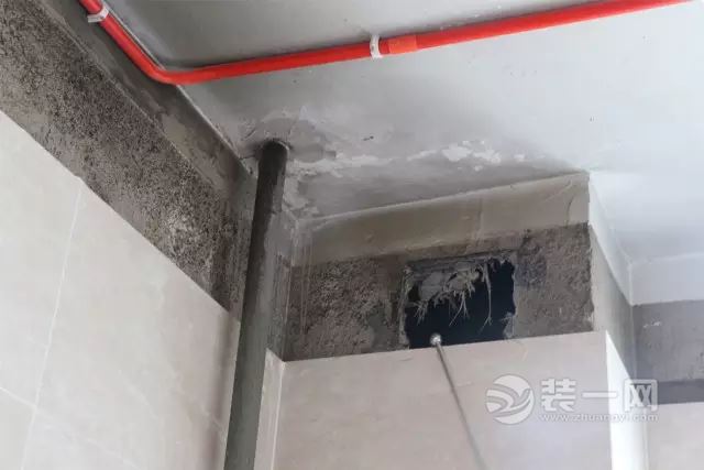 104平米三室一厅小家水电、泥工验收施工现场