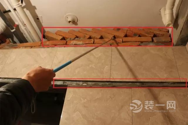 104平米三室一厅小家水电、泥工验收施工现场