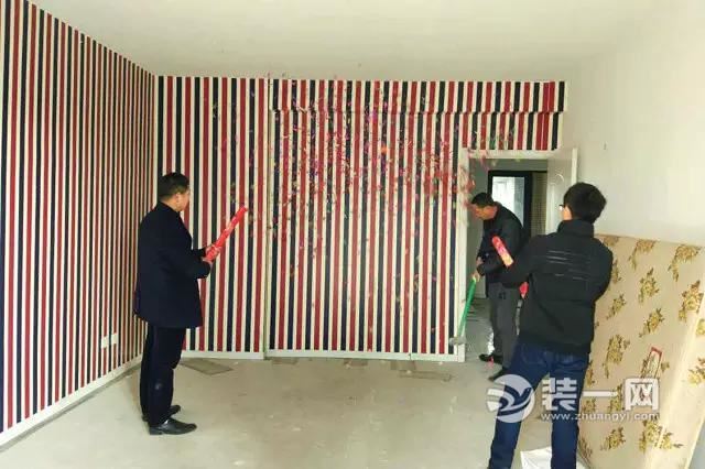 天启花园小区143平米装修施工水电改造